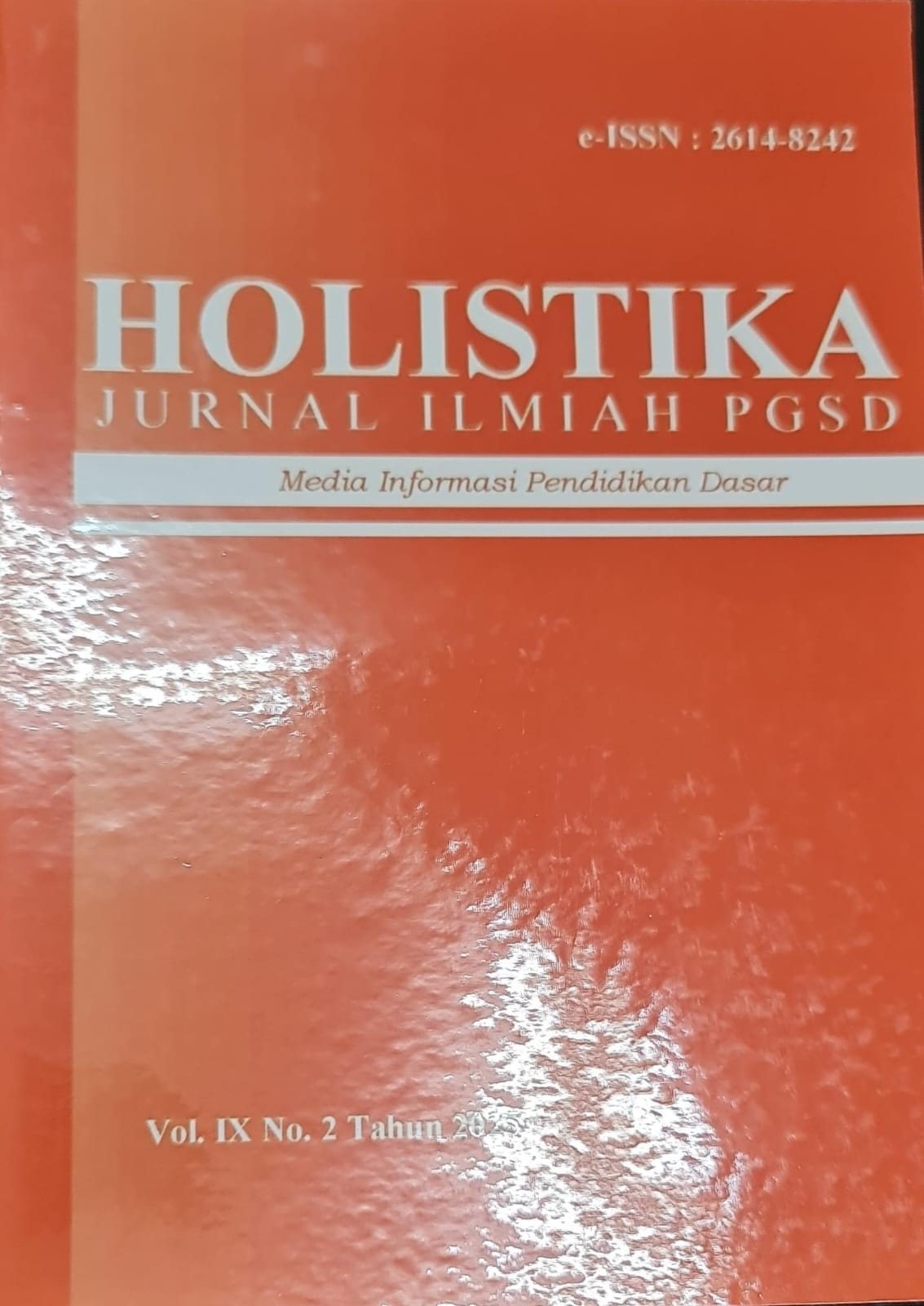 HOLISTIKA: JURNAL ILMIAH PGSD
