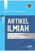 Artikel Ilmiah: Teori dan Implementasinya Suatu Pengantar