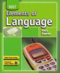Elements Of Language : First Course