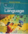 Elements Of Language : Fourth Course