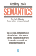 Semantics : The Study Of Meaning Second edition-revised and update