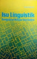 Isu Linguistik Pengajaran Bahasa dan Sastra