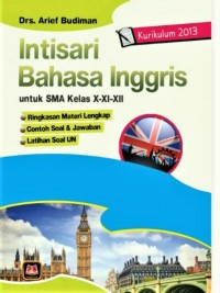 INTISARI BAHASA INGGRIS UNTUK SMA KELAS X,XI,XII