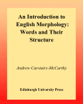 Introduction to English Morphology: Words and Their Structure