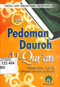 Pedoman Dauroh Al-Qur'an: Kajian Ilmu Tajwid