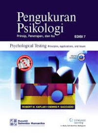 Pengukuran Psikologi : Prinsip, Penerapan dan Isu Edisi 7