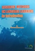 Research Methods on Language Learning an Introduction
