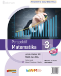 Perspektif Matematika 3 untuk Kelas XII SMA dan MA Kelompok Mata Pelajaran Wajib