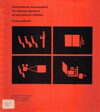 Instructional Development for Training Teachers of Exceptional Children