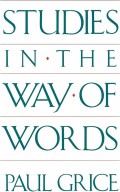 Studies in the Way of Words