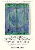 Teaching Critical Thinking In Psychology : A Handbook of Best Practice