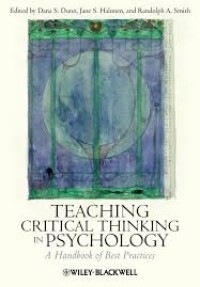 Teaching Critical Thinking In Psychology : A Handbook of Best Practice