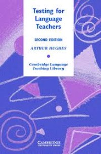 Testing for Language Teachers Second Edition