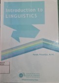 Introduction to Linguistics
