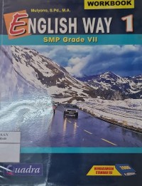 Workbook English Way 1 SMP Grade VII
