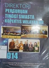 Direktori Perguruan Tinggi Swasta Kopertis Wilayah  VII