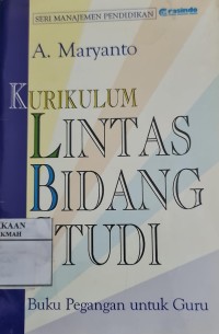 Kurikulum Lintas Bidang Studi