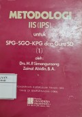 Metodologi IIS (IPS) untuk SPG-SGO-KPG dan Guru SD (1)