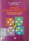 Proses Belajar Mengajar Keterampilan Dasar Pengajaran Mikro