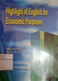 Highlight of English for Economic Purposes