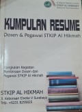 Kumpulan Resume Dosen & Pegawai STKIP Al Hikmah: Rangkaian Kegiatan Pembinaan Dosen dan Pegawai STKIP Al Hikmah