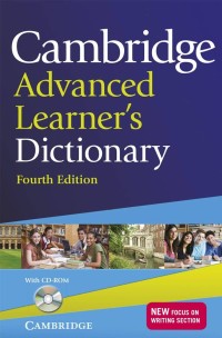 Cambridge Advanced Learner's Dictionary Fourth Edition